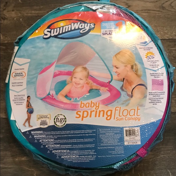 Swimways‎ Baby Spring Float Sun Canopy NWT - Picture 1 of 5